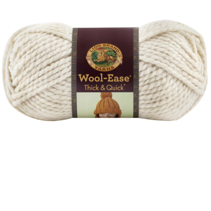 Lion Brand Wool-Ease Thick & Quick Yarn, Solids, Fisherman